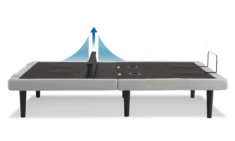 Adjustable lumbar support on the ProSmart Air Base