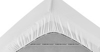 the fit stay tight bands on the Breeze mattress protector