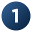 Number 1 icon